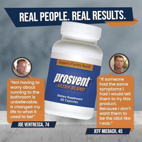 Prosvent - Advanced Prostate Support Ultra: Suplemento Natural com Saw Palmetto, Pygeum, Licopeno, Urtiga, Beta Sitosterol, Cranberry e Mais para Aliviar a Frequência Urinária