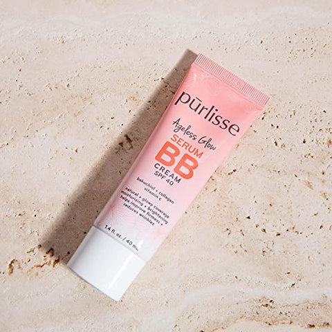 Ageless Glow Serum BB Cream SPF 40 | Full – Creme BB com FPS 40 para um brilho eterno | pūrlisse - pūrlisse