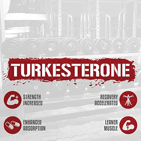 5% Nutrition - 5%% Nutrition Turkesterone 1200 mg 200mg Ecdysterone | Max Pureza | Comprimidos | 200 g