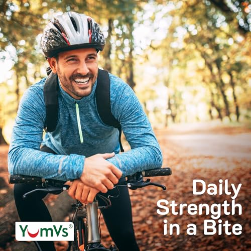 YUM-V'S - Magnesium Citrate Gummies YumVs | 900mg Citrato de Magnésio (102mg de Magnésio Elemental) | Citrato Altamente Absorvível | Suporta Nervos, Enzimas |