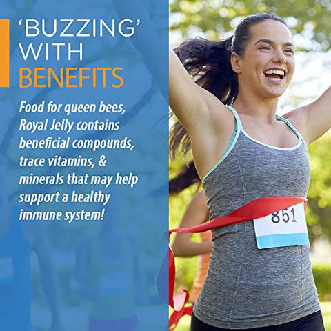 Geléia Real Ultra Potente, 2000 Mg | Produto à Base de Proteína de Abelha | Fonte Natural de Vitaminas Traço - Thompson