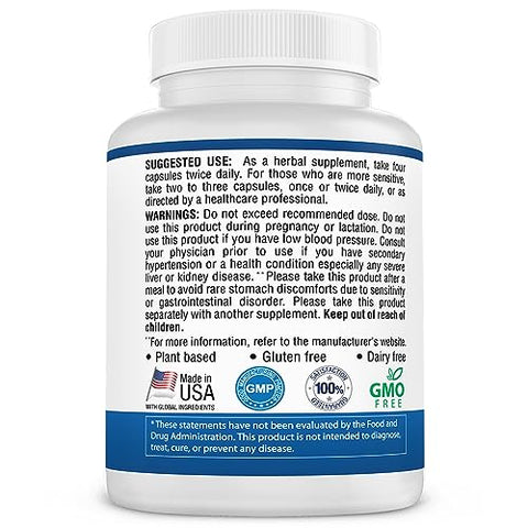 LONGEVITY PREMIER NUTRACEUTICALS INC - [3-Pack] Fórmula Longevidade para Pressão Arterial – 12 Ervas Naturais. Suporte Dietético
