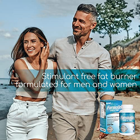 BioGenetic Laboratories - BioGenetic Labs Forskolin Lean – Queime gordura com eficiência e rapidez – 100% natural – 60 cápsulas de 250mg