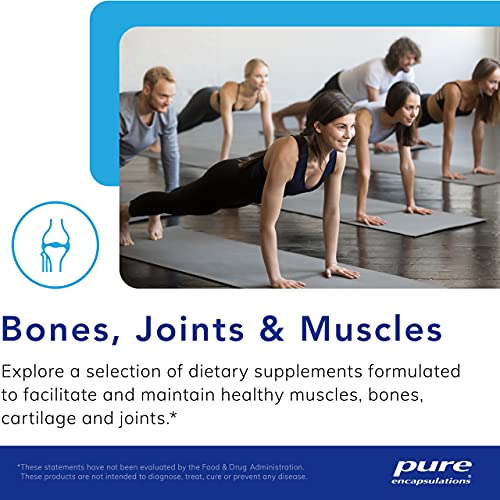 Glucosamina MSM | Suporte Articular, Mobilidade, Conforto, Saúde da Cartilagem e Tecido Conjuntivo* | 180 Cápsulas - Pure Encapsulations