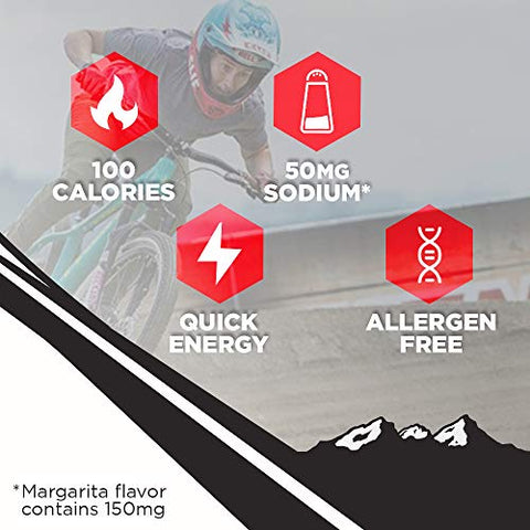 Clif Shot Bloks - CLIF BLOKS – Pack com 4 sabores – Energia para Ciclismo e Corrida – Lanche para Treino – Alimento à base de Plantas – Carboidratos Rápidos (2.1g, 12 unidades)