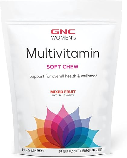 Multivitamínico Feminino Soft Chew – Frutas Variadas | 60 g - GNC