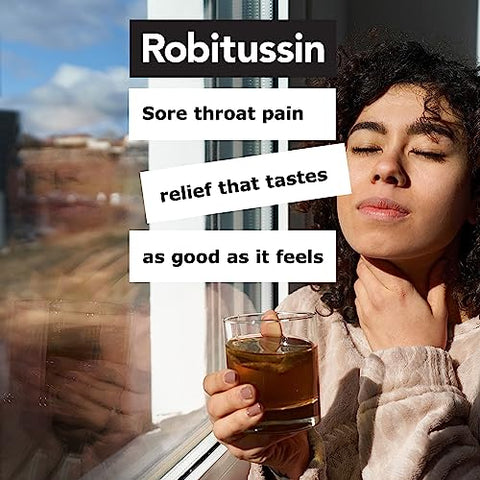 Medi-Soothers Mel e Limão Pastilhas para Garganta, Alívio Duradouro da Tosse e Dor de Garganta – 48 Unidades (3 x Embalagens com 16 Pastilhas) - Robitussin