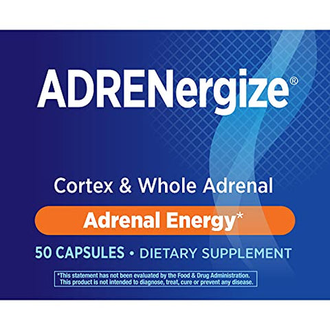 Nature's Way - Nature’s Way ADRENergize com Córtex Adrenal – Energia Natural para o seu Dia a Dia