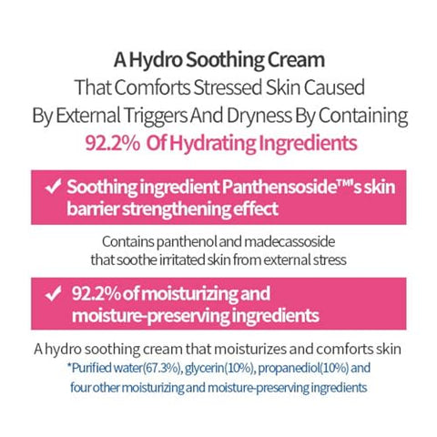 HOUSE Soonjung Hydro Barrier Cream 130ml (Nova Versão) | Solução de Cuidados com a Pele Irritada | Creme Essencial para Pele Sensível | Hidratação Profunda - ETUDE