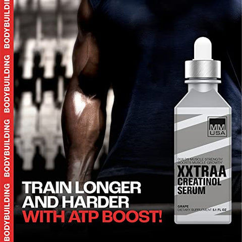 MMUSA - XXTRAA Serum de Creatina Estável para Musculação – Potencialize seus resultados!