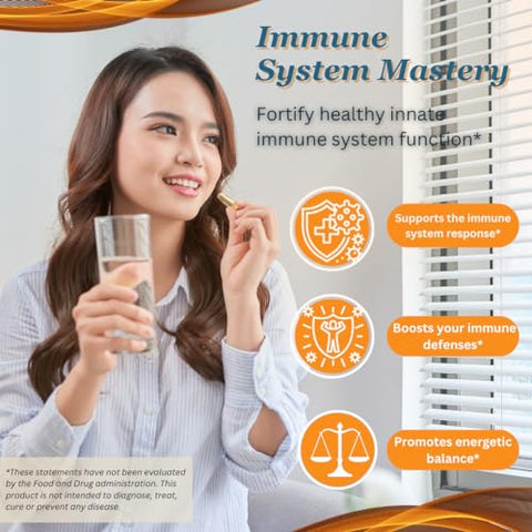 Dislafarm - Transfer Factor Enhanced – Cápsulas Naturais 100, Suporte Imunológico – Fator de Transferência do Colostrum Bovino e Gema de Ovo