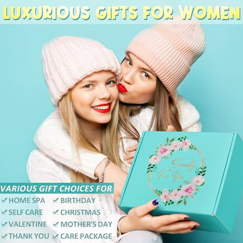 MAYICIVO - Presentes de Aniversário para Mulheres Amizade, Cesta de Presentes Relaxantes de Spa Oceano para Mulheres, Presentes de Autocuidado, Conjunto de Agradecimento, Presentes para o Dia das Mães para Mãe, Melhor Amiga, Irmã, Colega de Trabalho