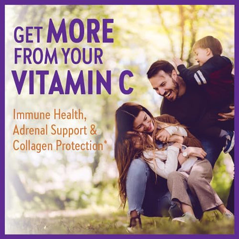 Fermented Activated C Complex – Rico em Vitamina C para a Saúde Imunológica – Proteção do Colágeno e Suporte Adrenal – Feito com Ervas Orgânicas – Não-OGM – 180 Comprimidos - New Chapter