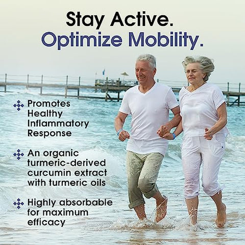 Vonacor - Curcumina MicroActive Altamente Absorvível com Extrato de Óleo de Cúrcuma 500mg para Saúde Ótima das Articulações, Vegano, Não-OGM, Sem Glúten, 60 Cápsulas Veganas