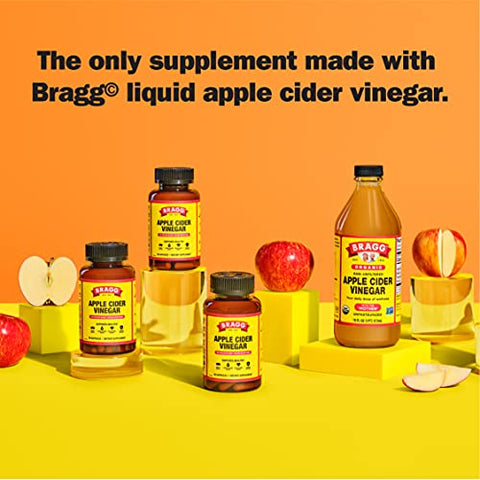 Cápsulas de Vinagre de Maçã Bragg – Vitamina D3