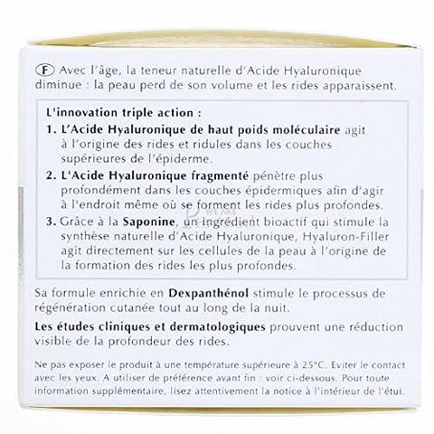Hyaluron-Filler Cuidado Noturno 50ml – Creme Facial Anti-Idade com Ácido Hialurônico - Eucerin