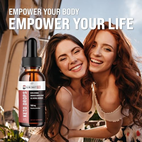Indelo - SlimSwift Pro – Gotas Líquidas para Metabolismo – Suporte Metabólico Original – Avaliações SlimSwift Pro (2 Pacotes – Fornecimento de 2 Meses)