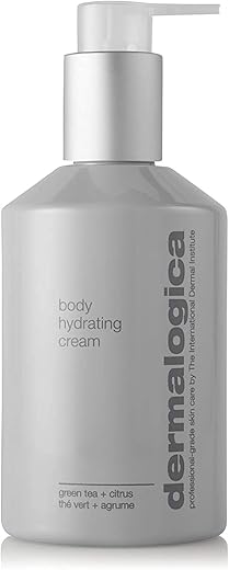 Creme Hidratante Corporal Dermalogica (300 ml) Loção Corporal com Chá Verde e Óleo de Limão – Tonifica Suavemente e Hidrata a Pele para Aliviar a Secura