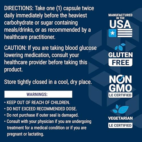 Tri Sugar Shield – Promova um Metabolismo Saudável da Glicose – Farelo de Sorgo, Amora Branca e Extrato de Maçã Phloridzin – Sem Glúten, Não-OGM, Vegetariano – 60 Cápsulas - Life Extension