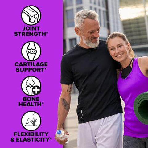 Nutrition Elastijoint, Uva – Suplemento em Pó para Suporte Articular com Glucosamina para Homens - Labrada
