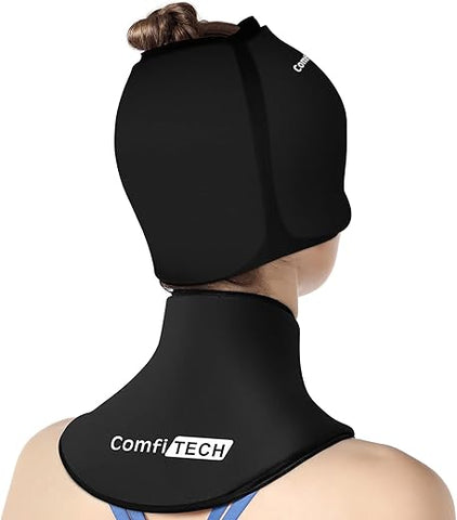 Comfitech - Chapéu de Gelo ComfiTECH para Enxaqueca – Alívio Instantâneo e Conforto