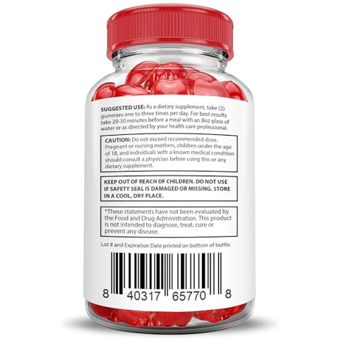 Justified Laboratories - Activboost Keto ACV Gummies Extreme 2000MG – Gummies de Maçã com Vinagre de Maçã, Pomegranate, Beterraba, B12 – Vegan, Não GMO – 60 Gummys