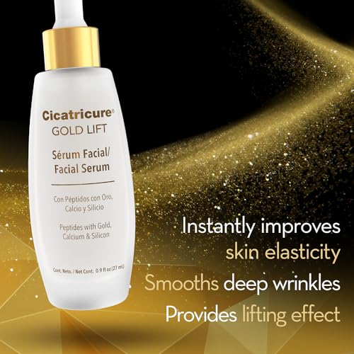 Gold Lift Serum Facial com Efeito Lifting para Rosto e Pescoço – 30ml - Cicatricure