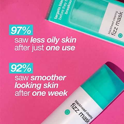 Dermalogica Clear Start Máscara Efervescente para Limpeza de Cravos (50 ml) – Máscara Purificante com Argila de Caulim e Enxofre para Absorver o Excesso de Oleosidade e Purificar a Pele