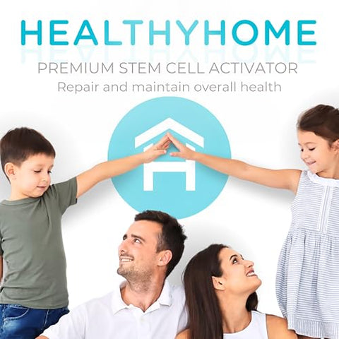 HEALTHY home - StemActive – Suplemento de Suporte de Células-Tronco – 60 Cápsulas – Estimula as Células-Tronco Circulantes – Ativador Premium de Células-Tronco – Aloe Macrolada de Madagascar – Alga Azul-Verde