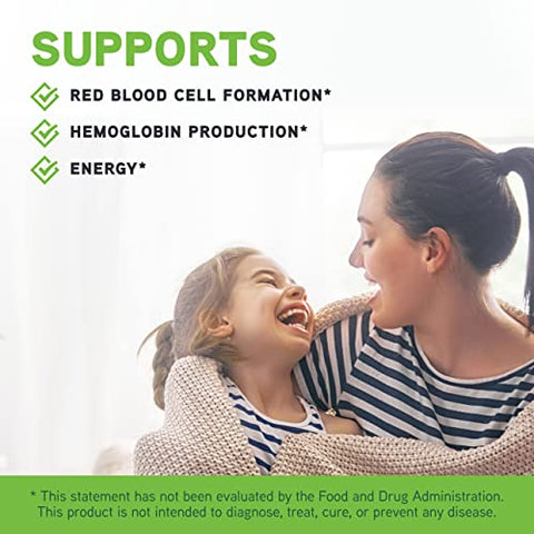 DAVINCI - DaVinci Labs Iron Bis-Glycinate – Suplemento de Ferro Suave para Mulheres – 60 cápsulas