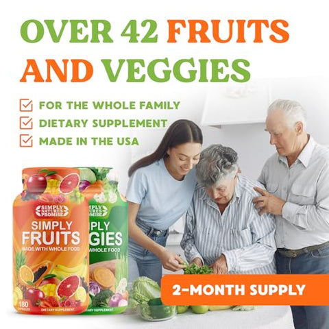 Simply Nature's Promise - Promessa da Natureza Simples – Embalado com Mais de 40 Frutas Diferentes | 100% Natural | Rico em Nutrientes | 500g