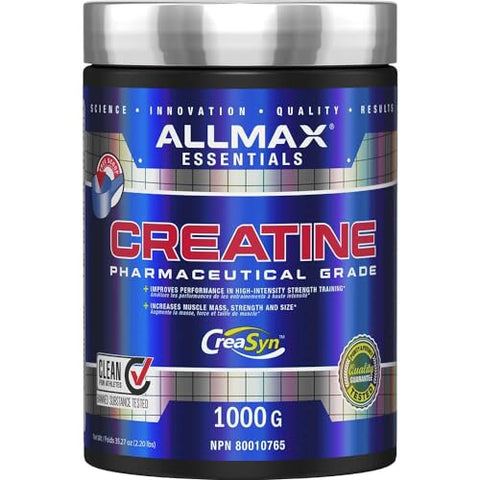 ALLMAX Nutrition - ALLMAX Essentials CREATINE – 400 g em Pó – Melhora o Desempenho