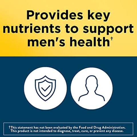 Multi para Ele, Multivitamínico para Homens para Suporte ao Metabolismo Energético, Vitaminas Multivitamínicas para Homens, 70 Vitaminas e Minerais em Gomas, Suprimento de 35 Dias - Nature Made