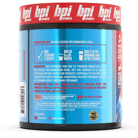 CLA Carnitine – Ácido Linoleico Conjugado – Desempenho, Massa Muscular Magra – Sem Cafeína – Para Homens - BPI Sports