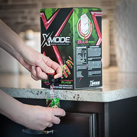 XMODE - X-Mode Energy Shots on Tap 100 Porções – Energia em Alta com Praticidade e Sabor Intenso | X-Mode Shots Energéticos 100 Porções