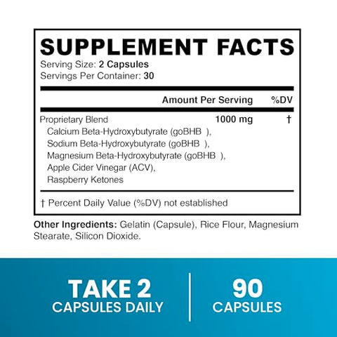 Nobi Nutrition - Pílulas Keto com Vinagre de Maçã, A Mãe – 100% Natural e Eficaz