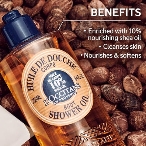 L’OCCITANE Óleo de Banho Corporal de Shea: Suavidade – 200ml