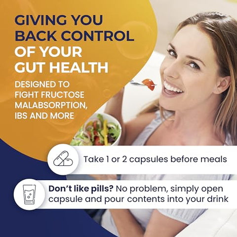 Xylose Isomerase Enzimas para Melhor Digestão de Lactose, Gordura e Proteína – Suplemento FODMAP - Dirobi