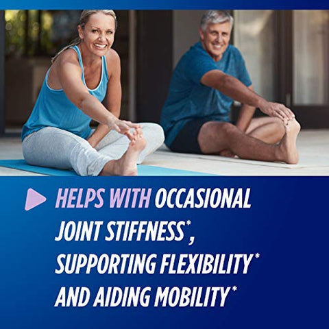 Triple Strength(5) com MSM, Suplemento para Saúde das Articulações com Glucosamina, Comprimidos Revestidos, 80 Unidades - Osteo Bi-Flex