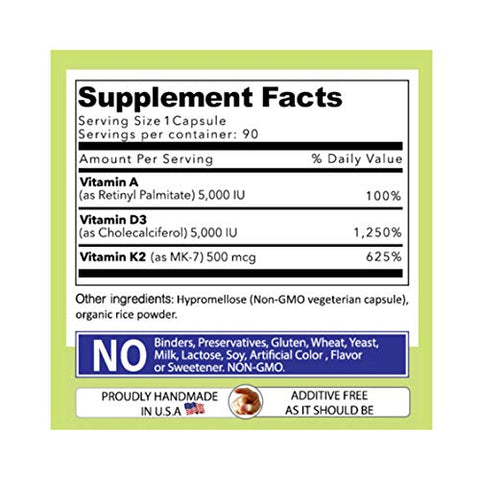 AND GIVE US TODAY OUR DAILY - Our Daily Vites – Suplemento Vitamínico ADK – Vitamina A, D3 – 60 cápsulas – Marca em Destaque