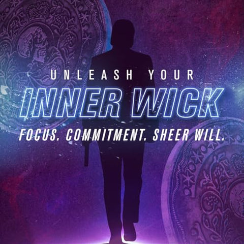 X John Wick – Wick Mode Pré-Treino em Pó – Energia Intensa, Foco de Batalha, Comprometimento Incansável e Determinação Pura – 40 Porções, Baba Yaga Blue Raz - Jacked Factory