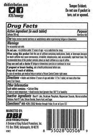 357 HR MAGNUM - Super Magnum Estimulante 200mg Cafeína – Embalagem 3 Unidades