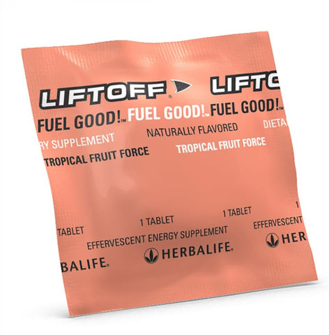 HERBAL LIFE - Generic Liftoff 20 TAB – Tropical Fruit Force 20 | Energético em Comprimidos | 20 g