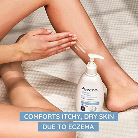 Creme Hidratante Diário para Pele Sensível com Eczema, Alívio Calmante, Aveia Coloidal – 200g - Aveeno
