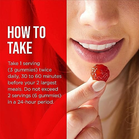 Gummies – 99% Livre de Cafeína – Metabolize Carboidratos, Proteínas – 60 gomas - Hydroxycut