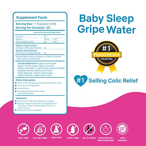 BABIES' MAGIC TEA - Babies Magic T Água de Gripe para Alívio de Cólicas e Gases do Bebê – Suave – 120ml