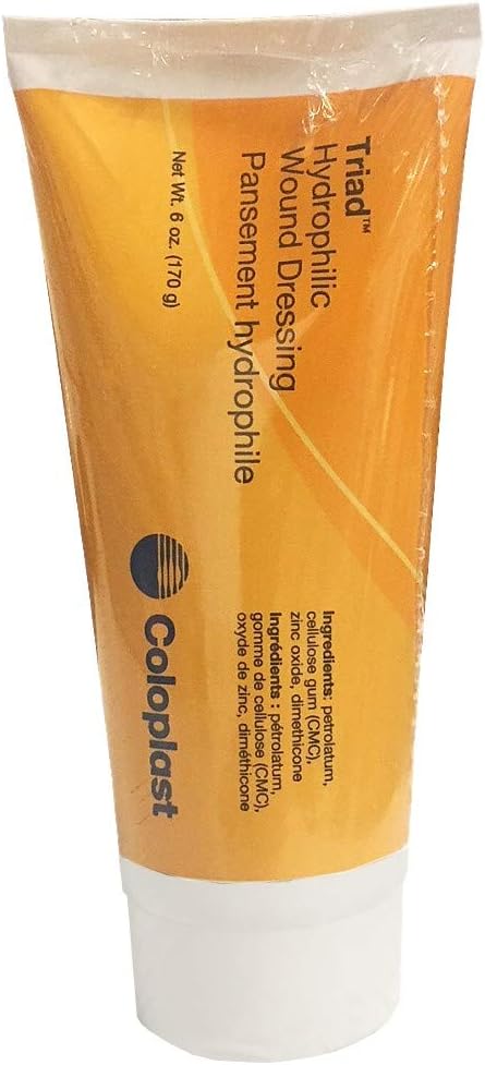 Curativo de Pasta Hidrofílica Coloplast, Base de Óxido de Zinco, Estéril, Livre de Látex, 170 g