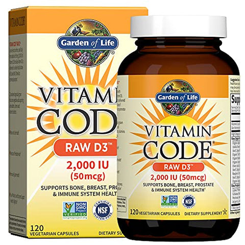 Vitamin Code Mulheres Multi 120 Cápsulas + D3 2000 UI 120 Cápsulas – Promoção! - Garden of Life
