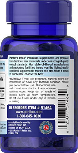 Puritan's Pride - Puritan’s Pride Biotina 10000 Mcg, Promove Saúde da Pele, Cabelo e Unhas, Softgels 100 Contagem