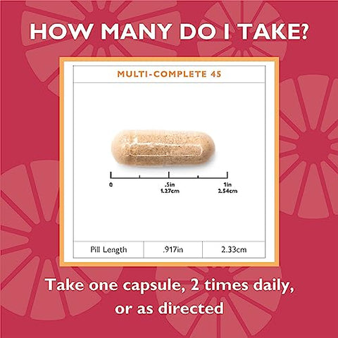 Celebrate Bariatric Supplements - Celebrate Vitamins Multi-Complete – Multivitamínico Diário de 45mg de Ferro para Pacientes de Cirurgia Bariátrica – Vitaminas Essenciais para Gastrectomia em Manga e Bypass Gástrico